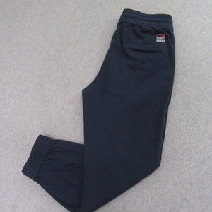 Vision Street Wear Mens Jogger Pants S Navy‎ Blue Tapered Leg Stretch